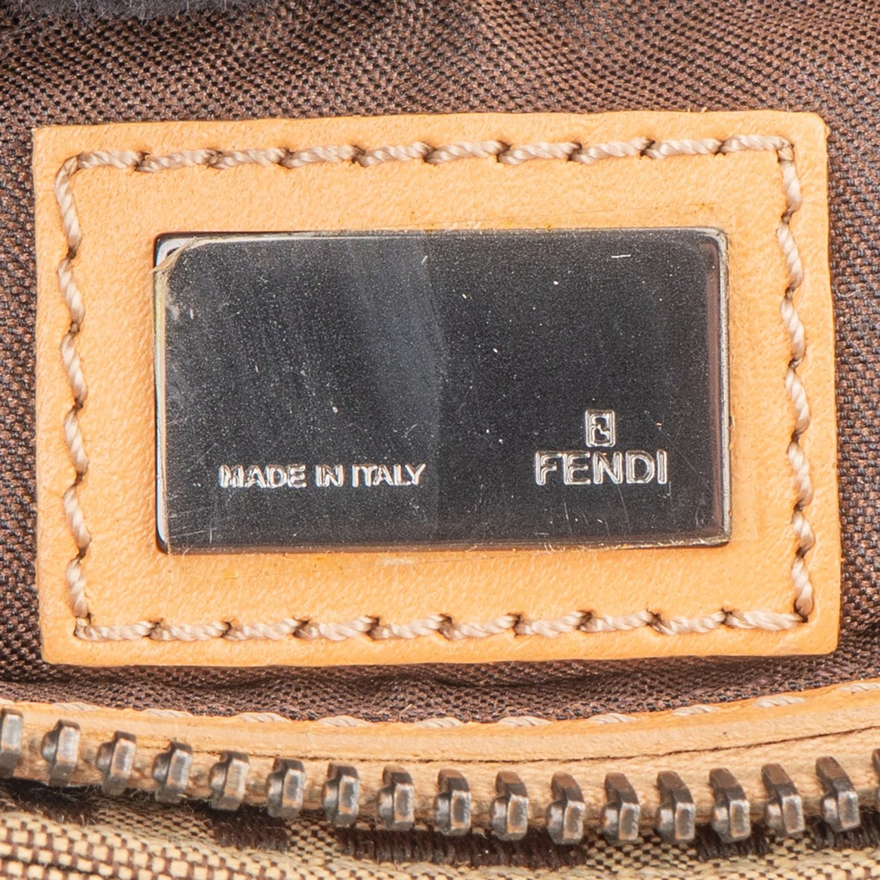 Fendi Fendi FF Monogram Zucca Mini Handbag Divers