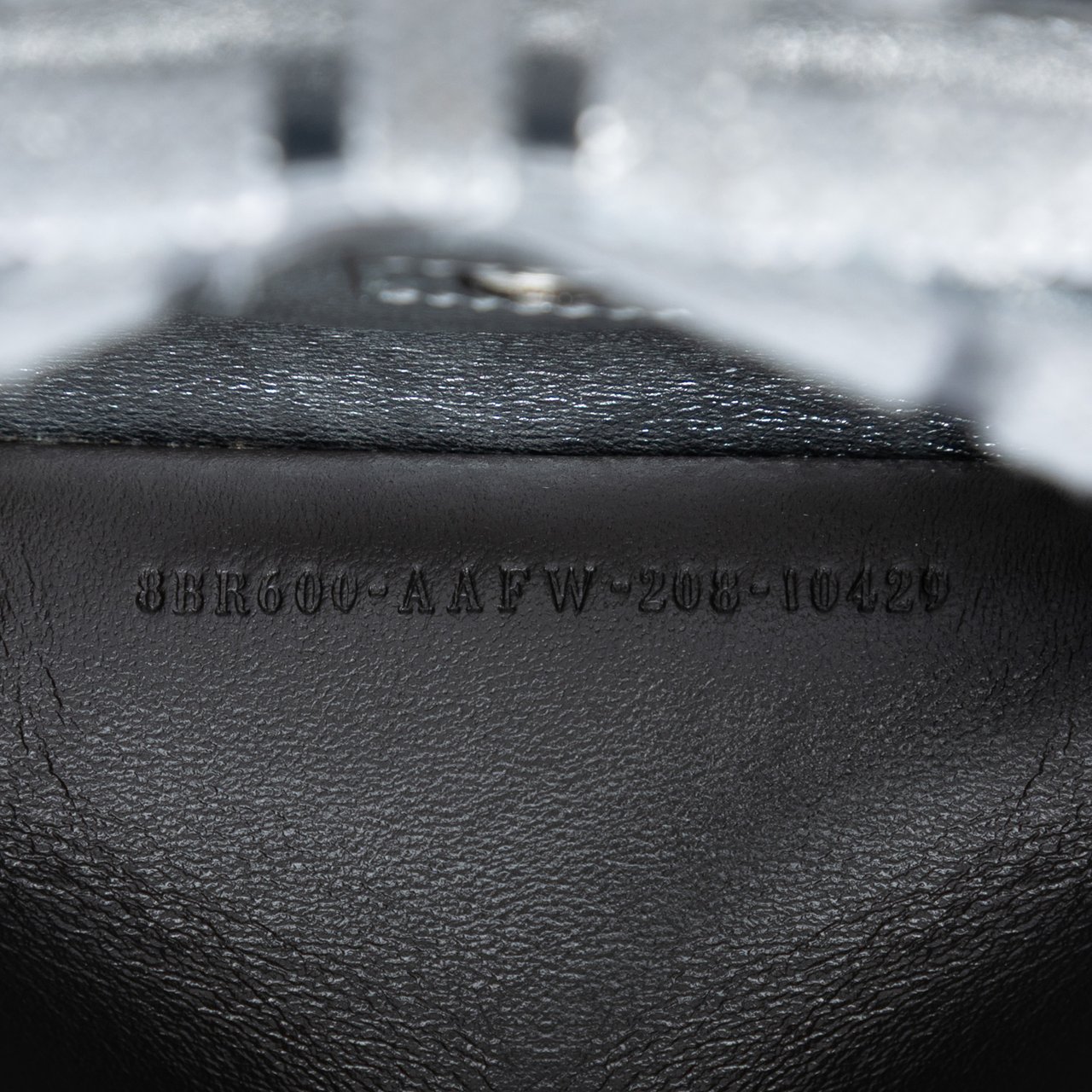 Fendi Nicki Minaj Medium Sequined PVC FF 1974 Baguette Satchel Zilver