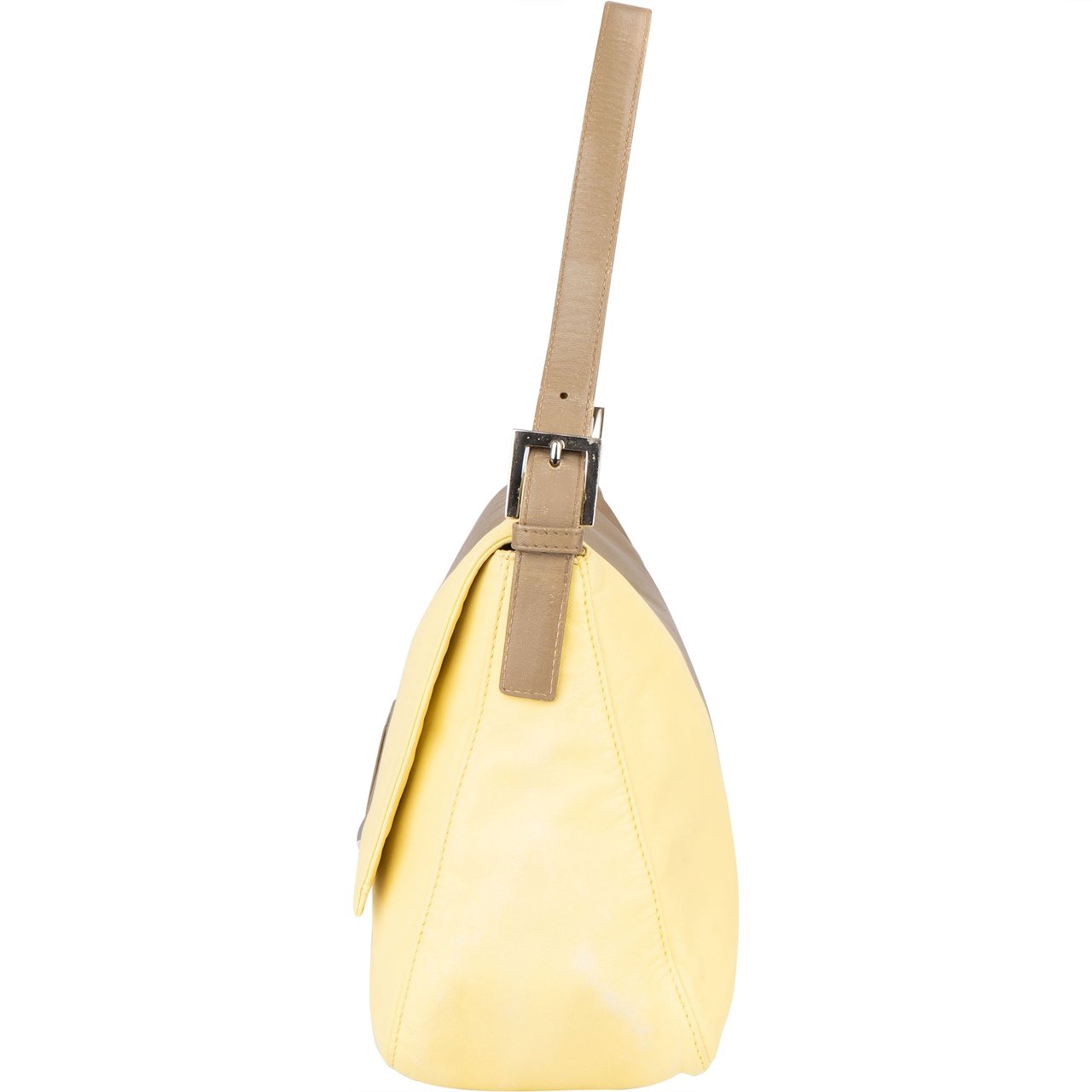 Fendi Fendi Limited Bicolor Leather Mamma Handbag Divers