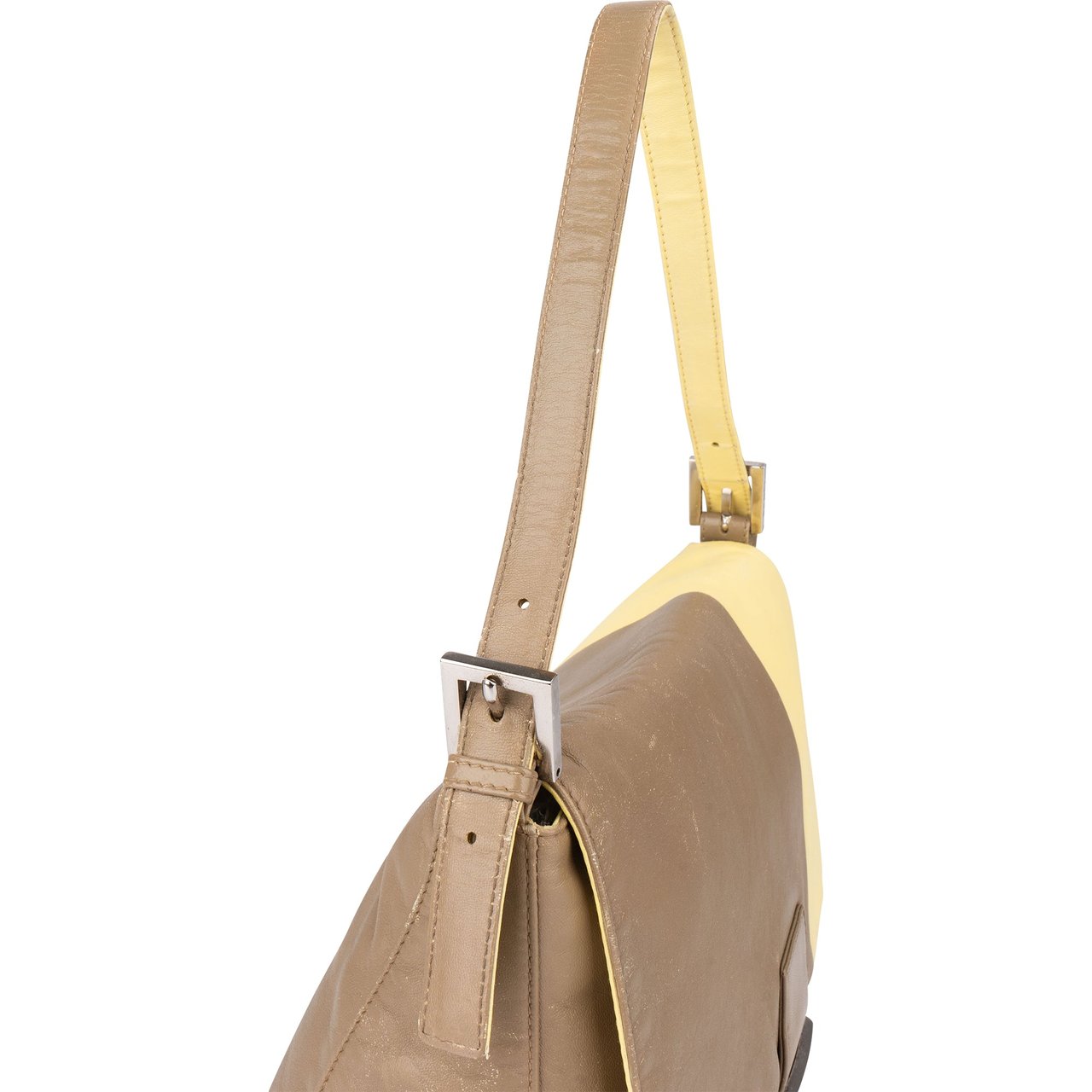 Fendi Fendi Limited Bicolor Leather Mamma Handbag Divers
