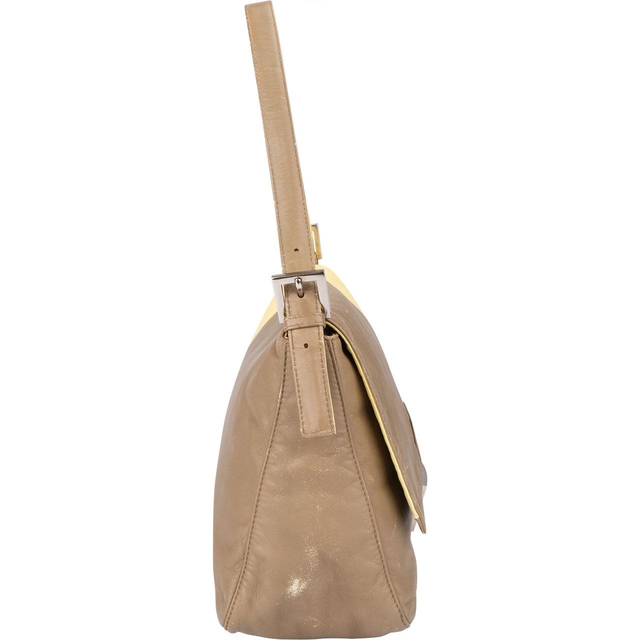 Fendi Fendi Limited Bicolor Leather Mamma Handbag Divers