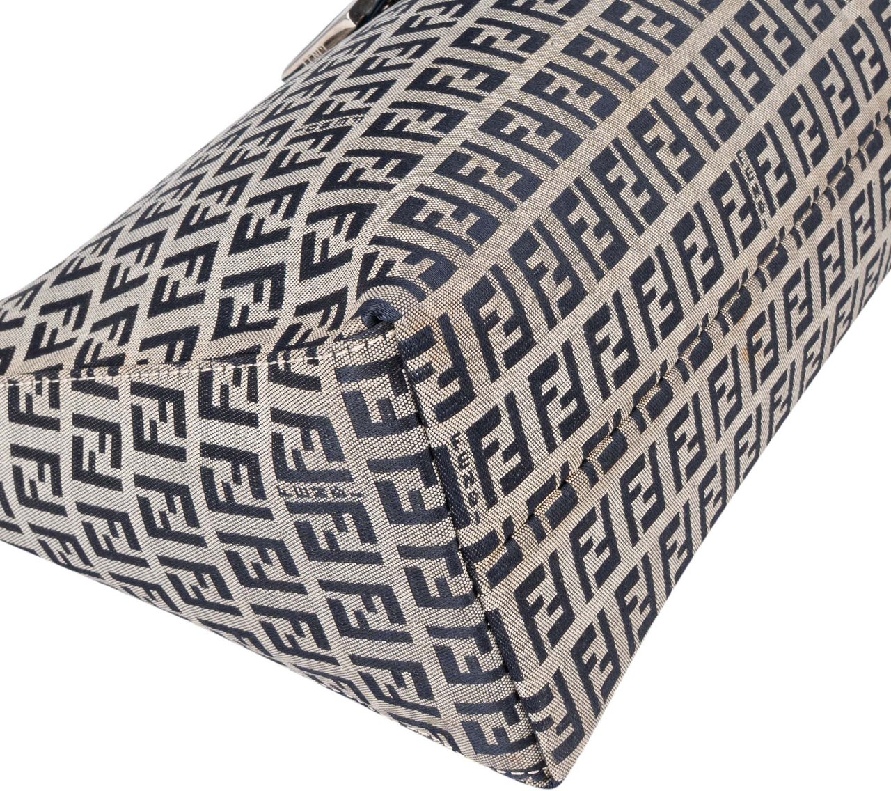 Fendi Fendi FF Monogram Baguette Buckle Shoulder Bag Divers