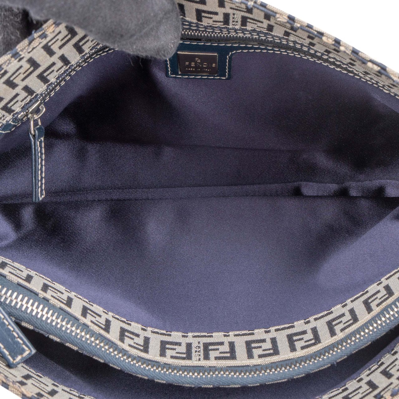 Fendi Fendi FF Monogram Baguette Buckle Shoulder Bag Divers