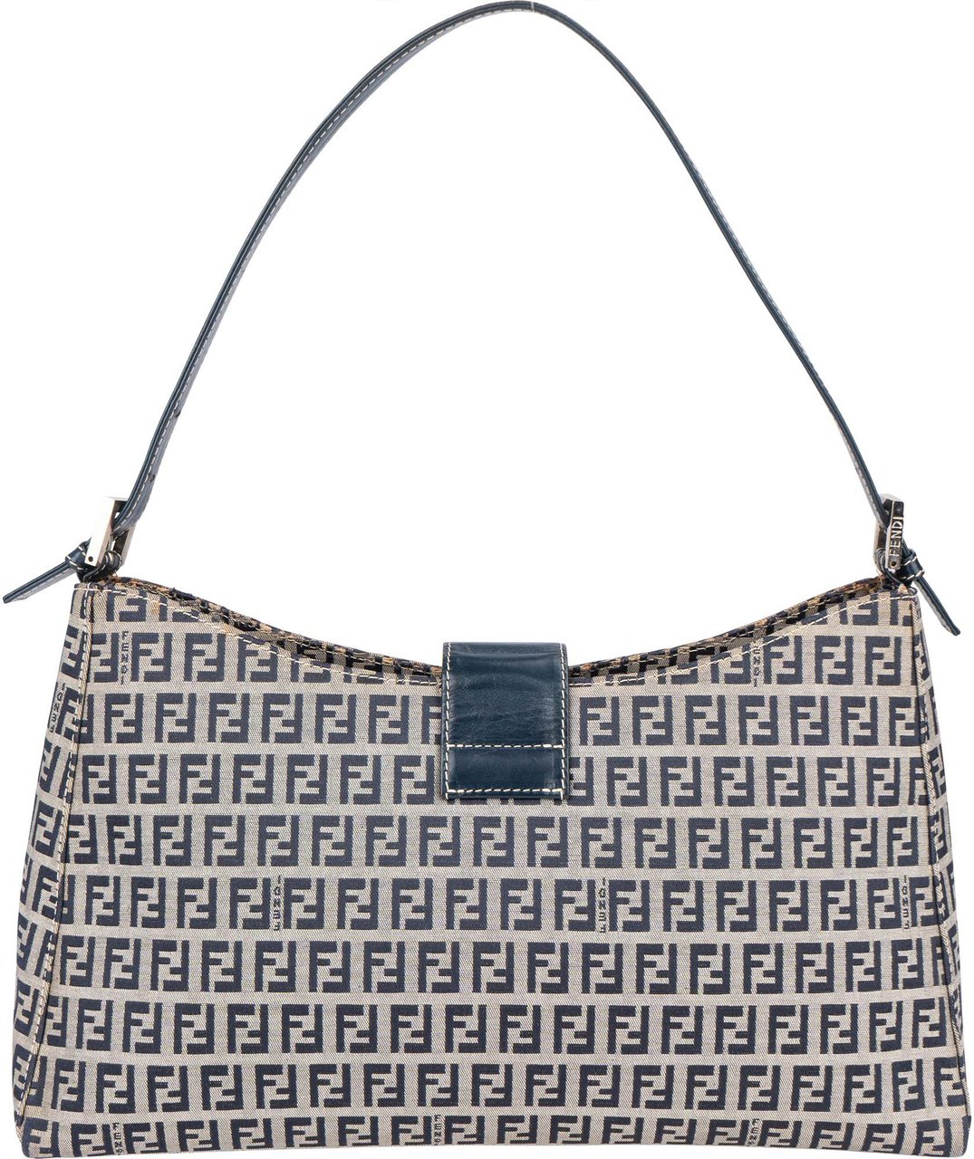 Fendi Fendi FF Monogram Baguette Buckle Shoulder Bag Divers