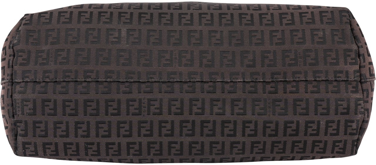 Fendi Fendi FF Monogram Zucca Handbag Bruin