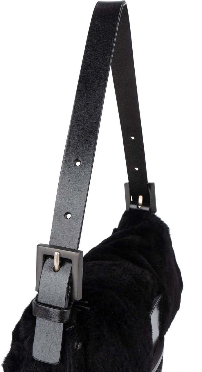 Fendi Fendi Limited Fur Baguette Handbag Divers