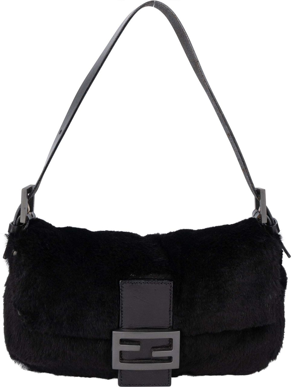 Fendi Fendi Limited Fur Baguette Handbag Divers