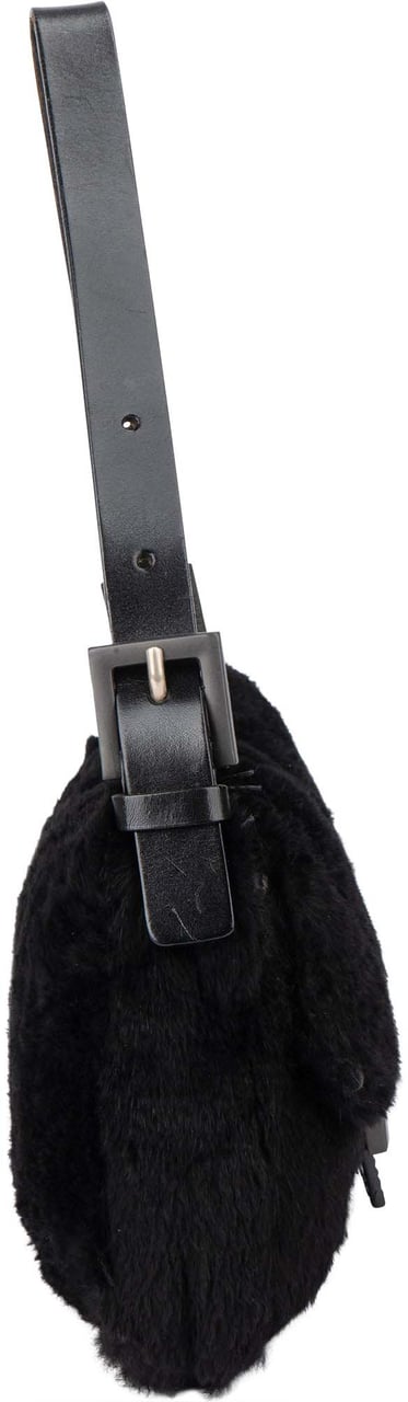Fendi Fendi Limited Fur Baguette Handbag Divers