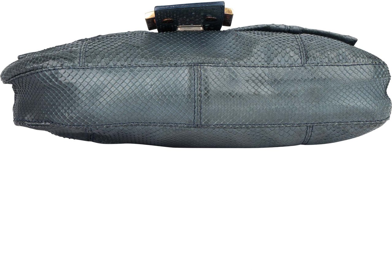 Fendi Fendi Limited Python Baguette Handbag Divers