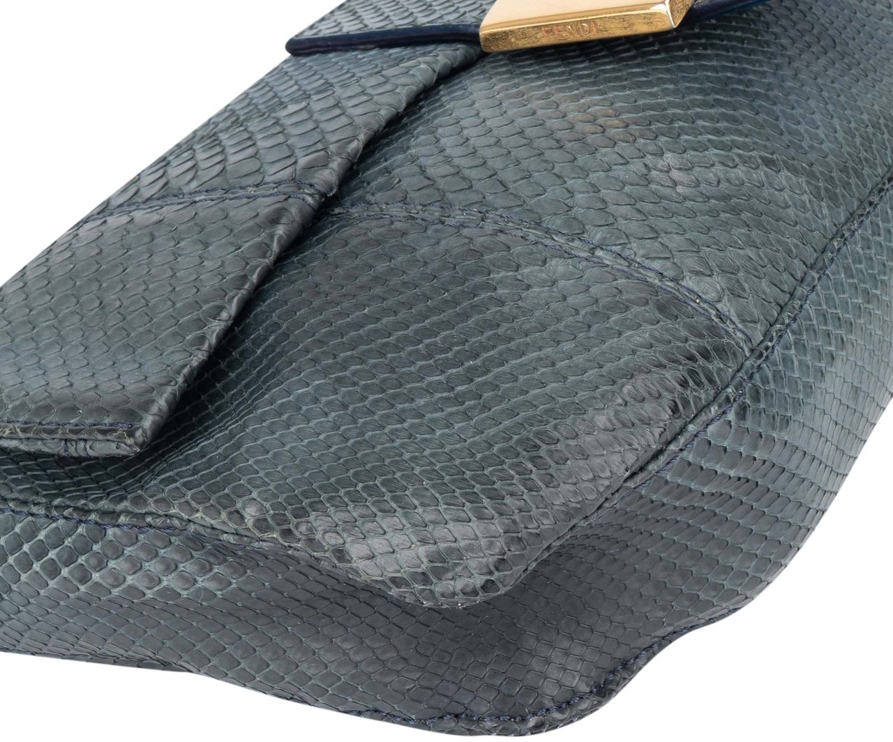 Fendi Fendi Limited Python Baguette Handbag Divers