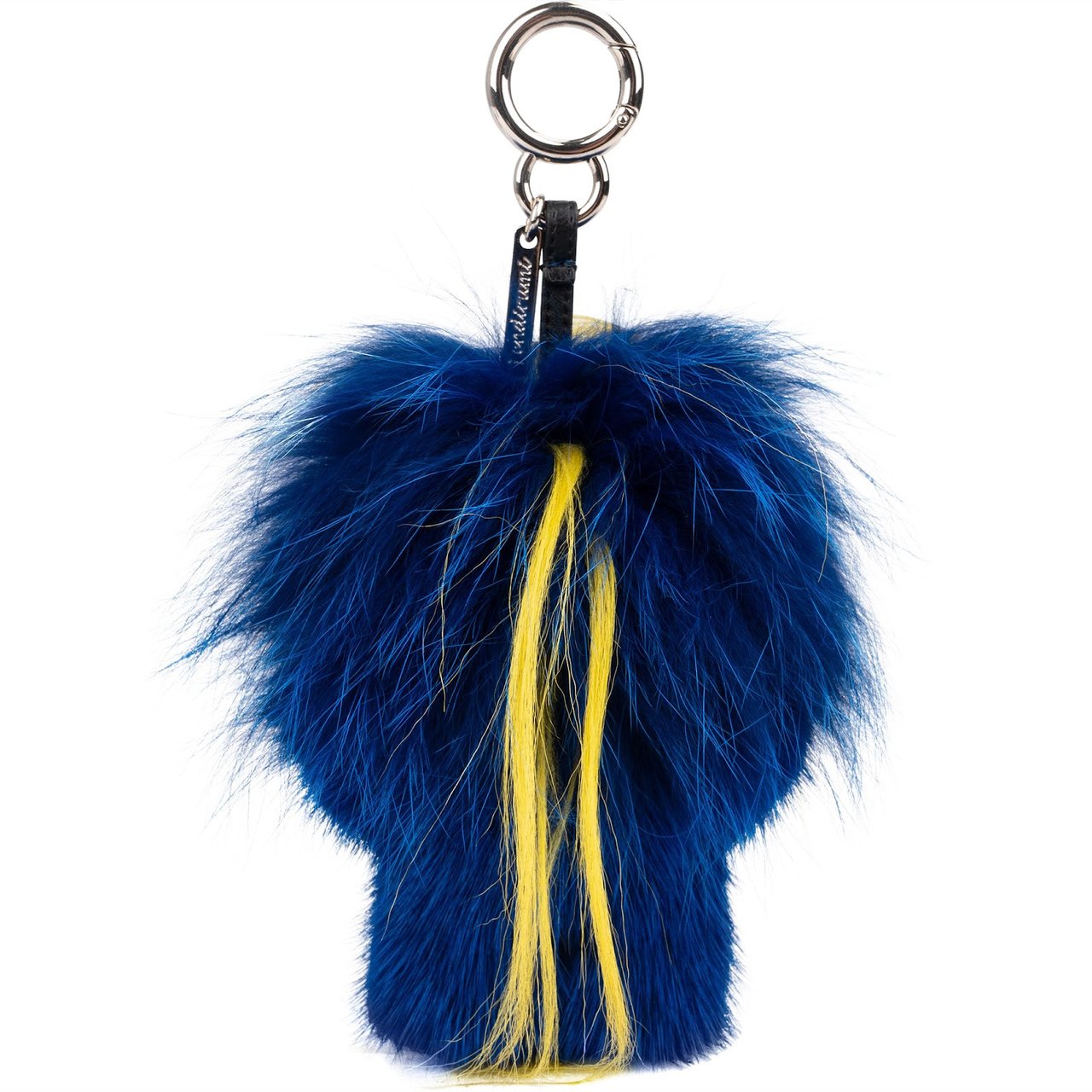Fendi Fendirumi Bug-kun Fur Bag Charm Blauw