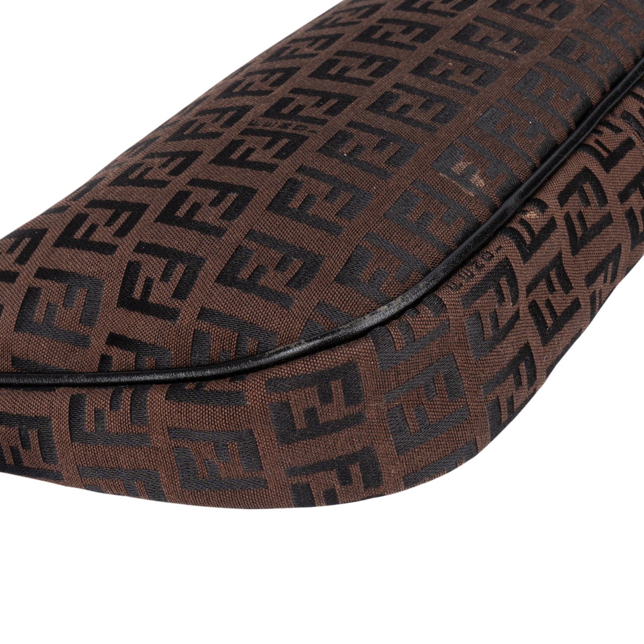 Fendi Fendi FF Monogram Zucca Handbag Bruin