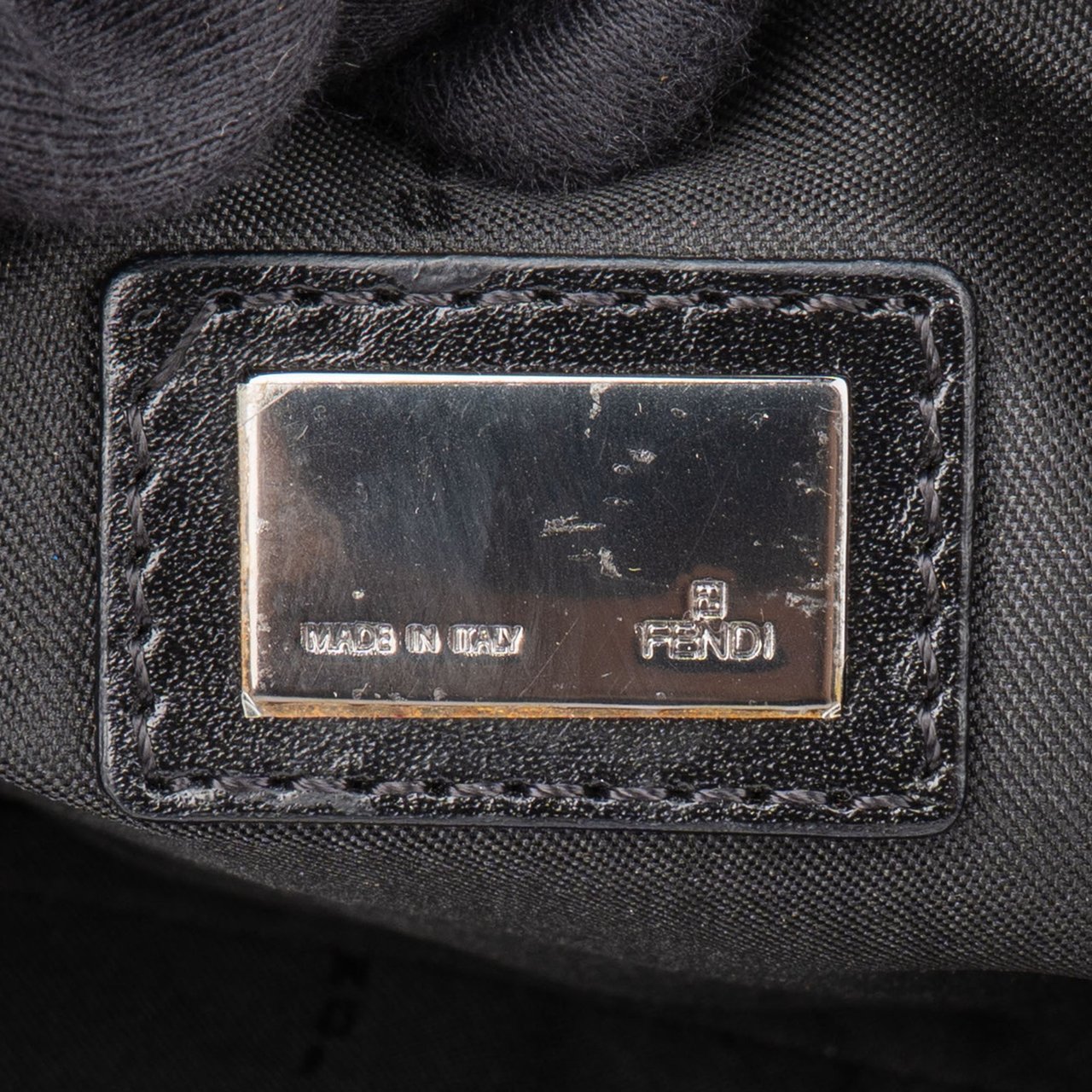 Fendi Fendi FF Monogram Zucca Handbag Bruin