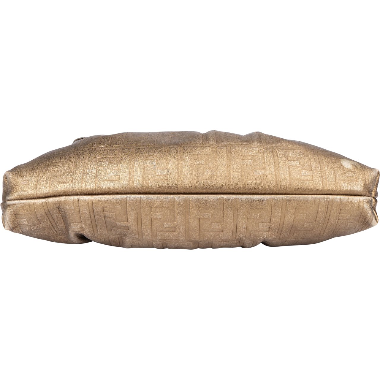 Fendi Fendi Golden Leather Zucca Chef Handbag Divers