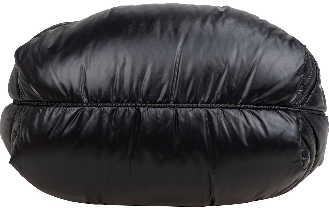 Fendi x Moncler Nylon Spy Hobo Handbag Zwart