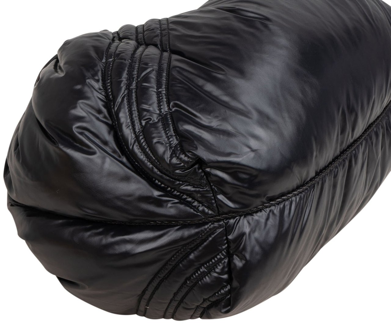 Fendi x Moncler Nylon Spy Hobo Handbag Zwart