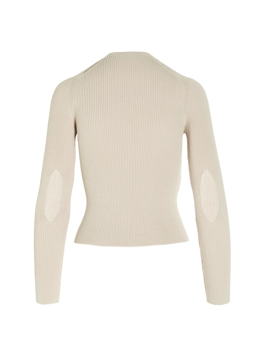 Fendi COTTON CARDIGAN Beige