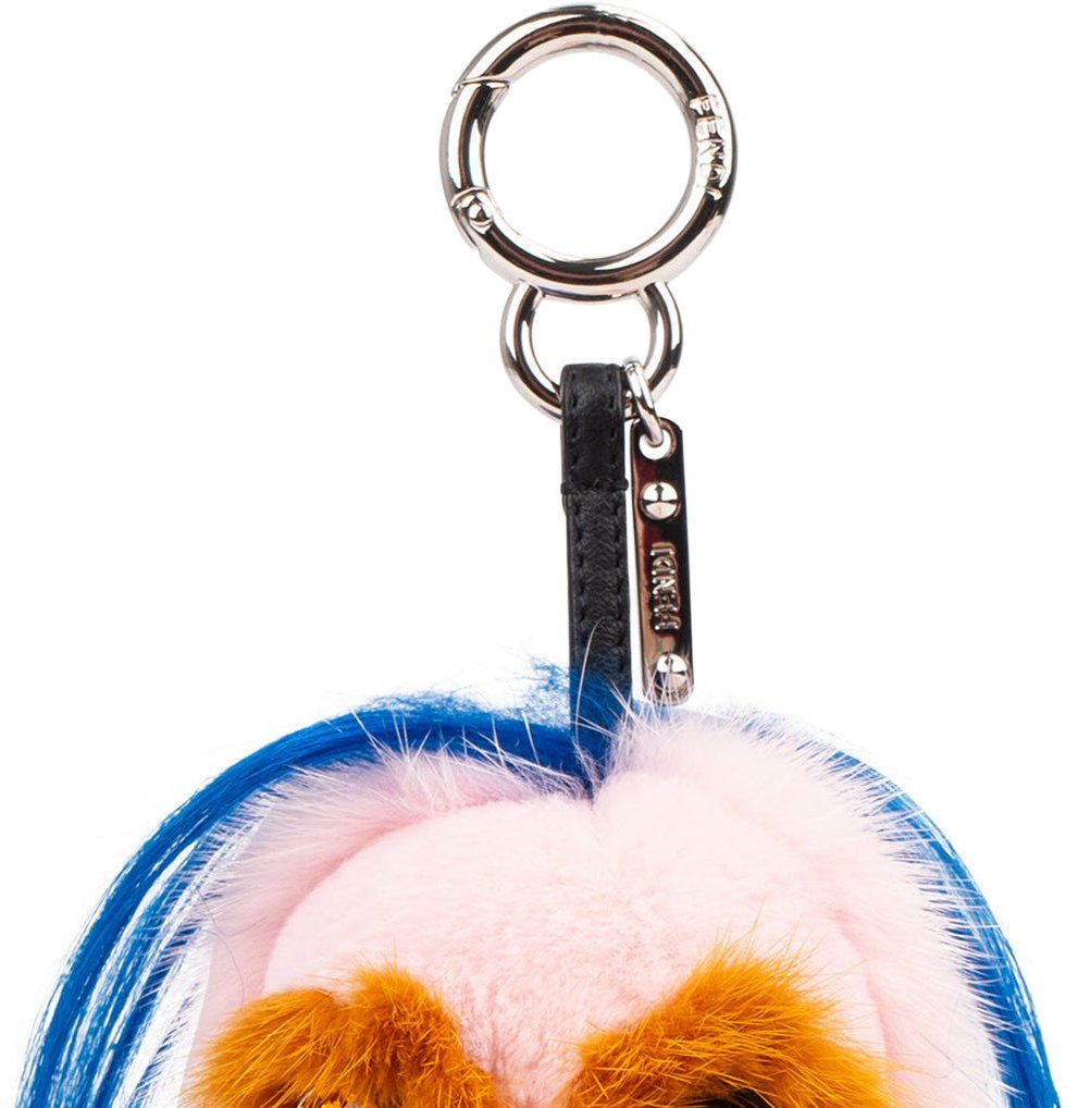 Fendi Fendirumi Piro-chan Bug Bag Charm Rood