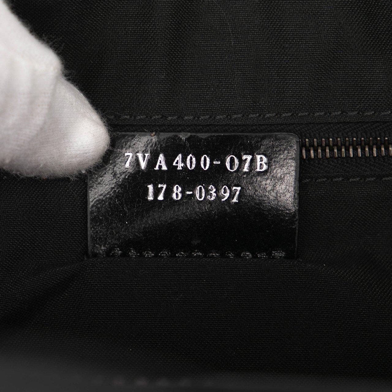 Fendi Leather Lui Urban Briefcase Zwart