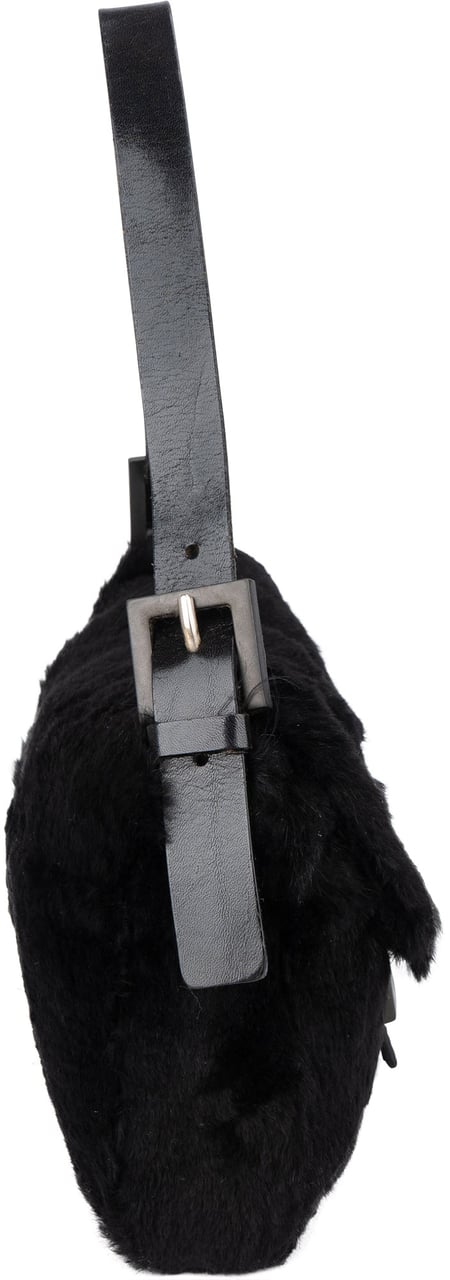 Fendi Fendi Limited Fur Baguette Handbag Divers