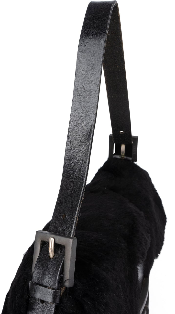 Fendi Fendi Limited Fur Baguette Handbag Divers