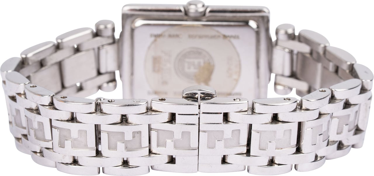 Fendi Silver Tone Classico Tank 710L Women Watch Divers