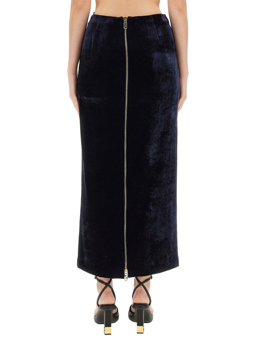 Fendi LONG SKIRT Blauw