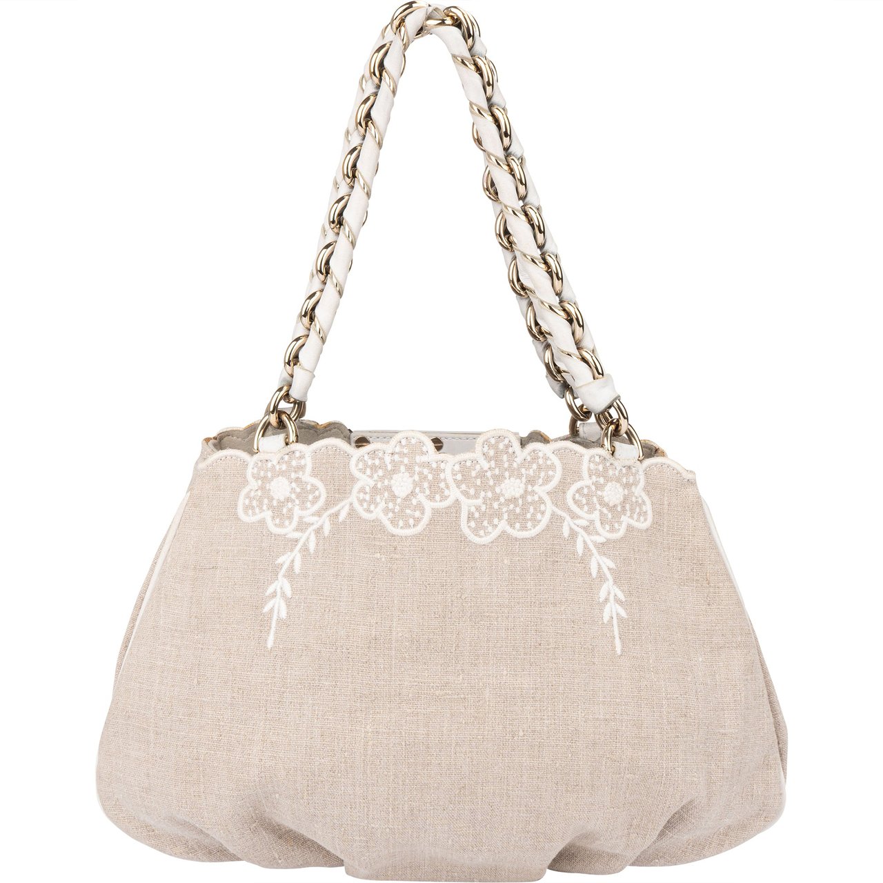 Fendi Fendi Limited Floral Baguette Buckle Handbag Divers