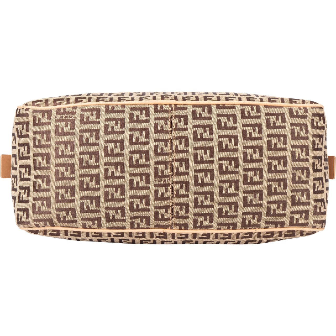 Fendi Fendi FF Monogram Zucca Handbag Bruin