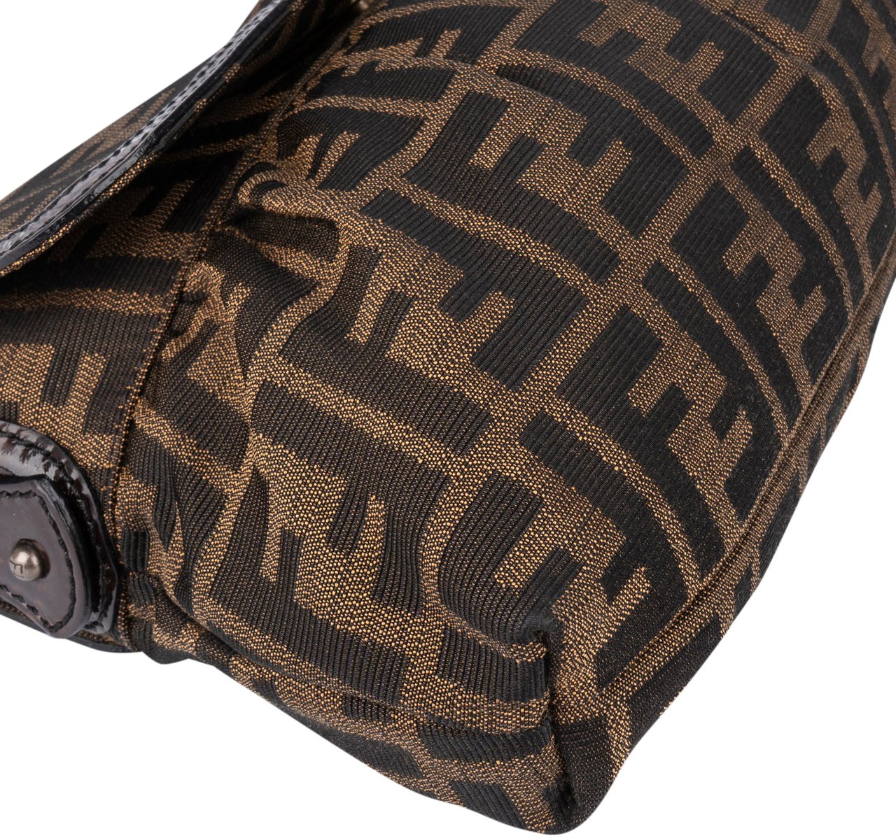 Fendi Fendi FF Monogram Chef Handbag Bruin