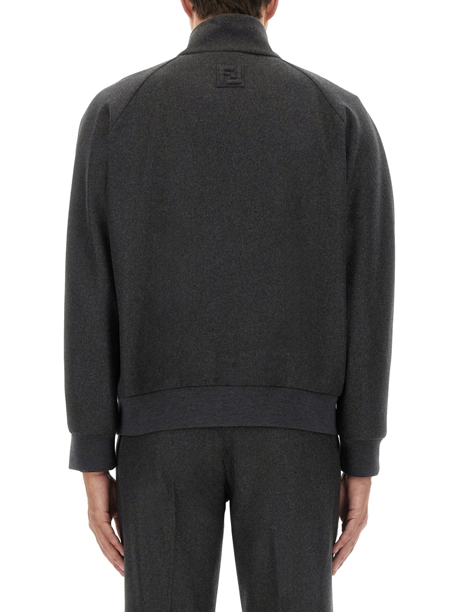 Fendi CASHMERE BLOUSON Zwart