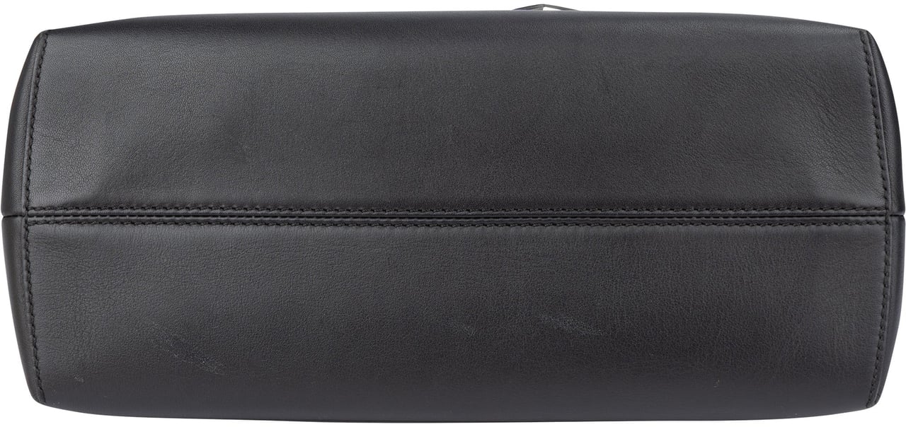 Fendi Fendi Black Leather By The Way Handbag Zwart