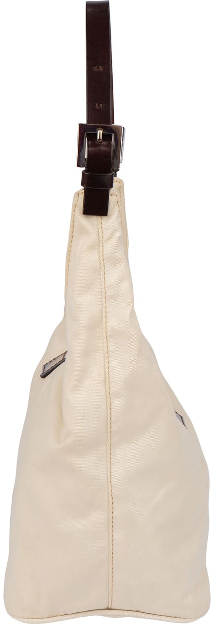 Fendi Fendi Cottton Limited Baguette Buckle Shoulder Bag Wit