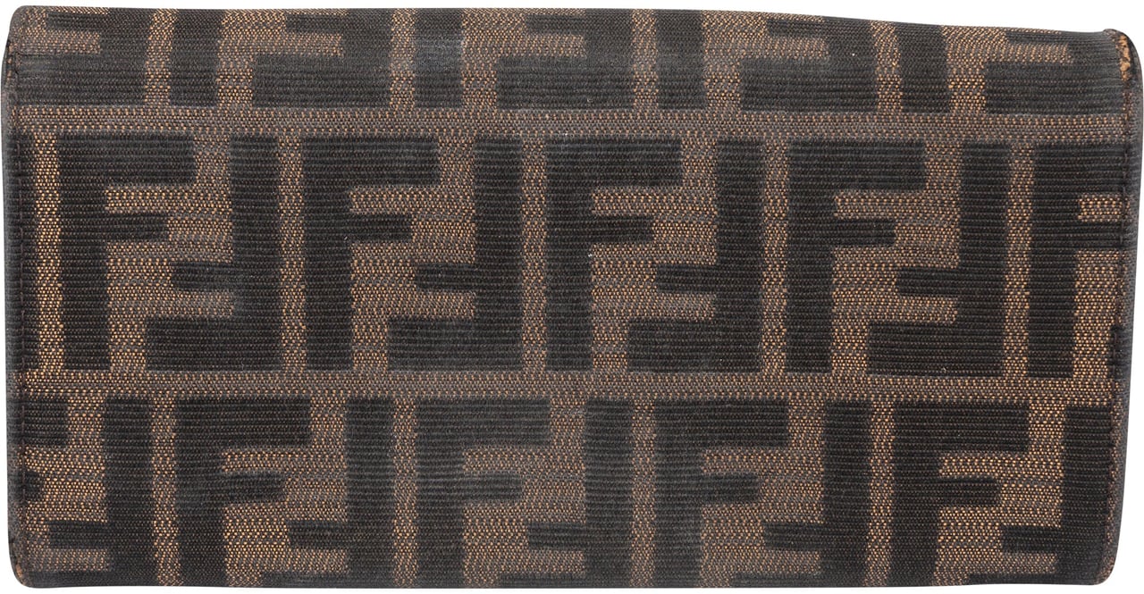 Fendi Fendi FF Monogram Baguette Wallet Bruin