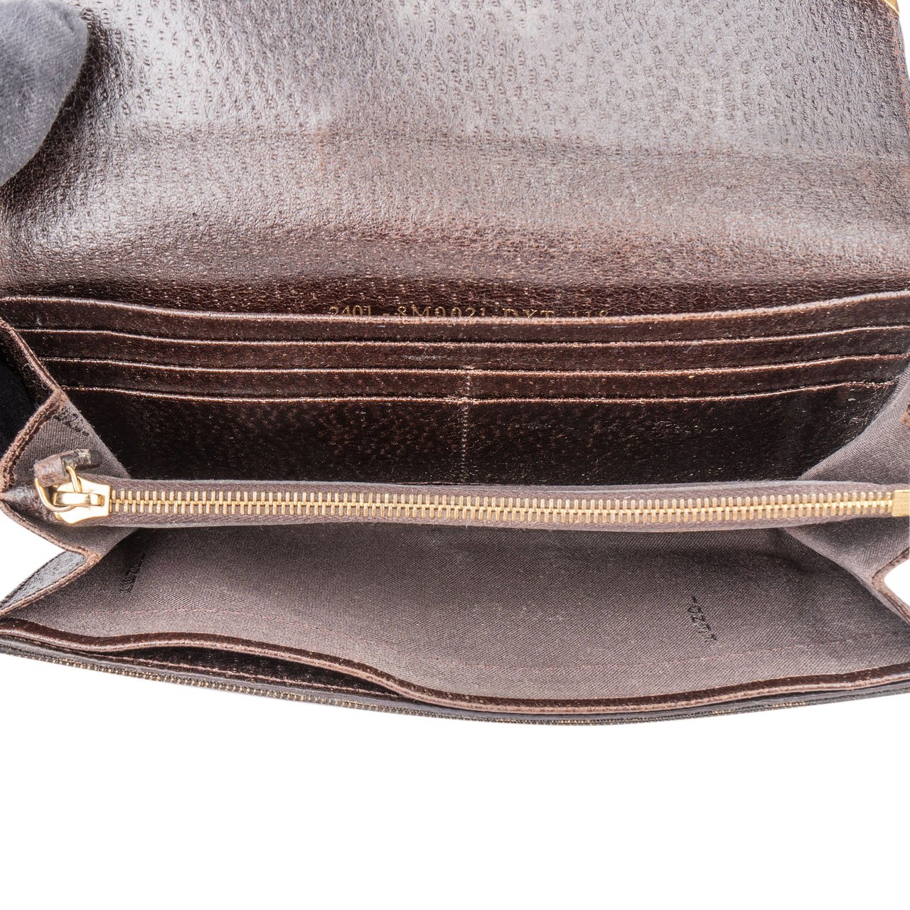 Fendi Fendi FF monogram Baguette Wallet Bruin