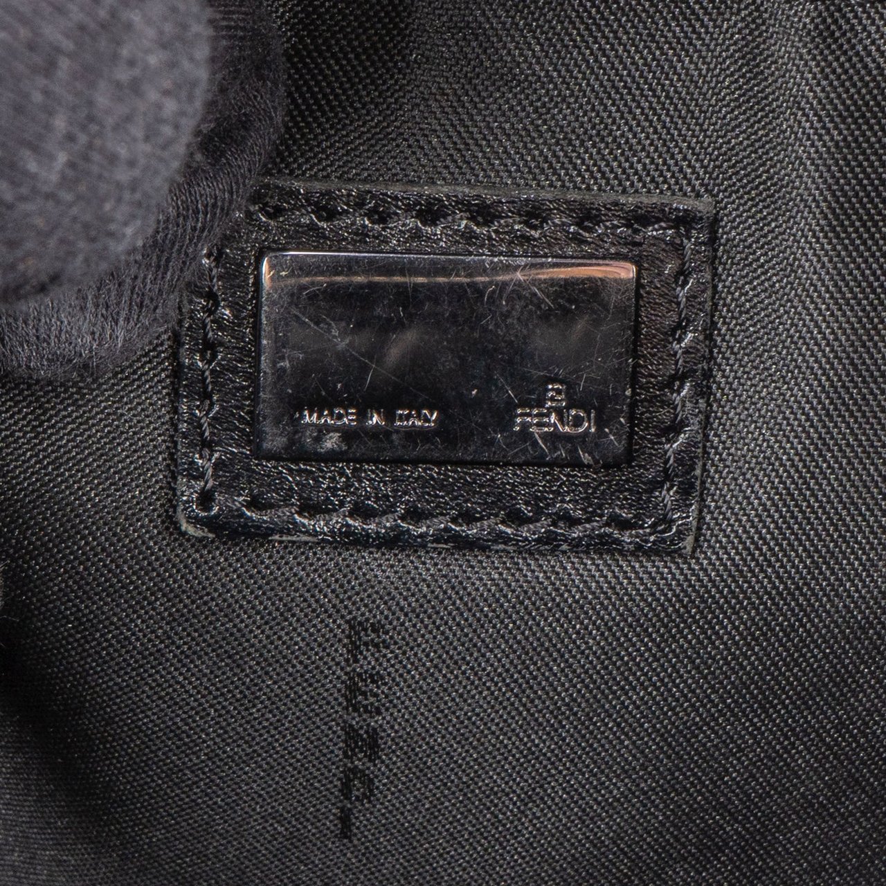 Fendi Fendi FF Monogram Zucca Handbag Zwart