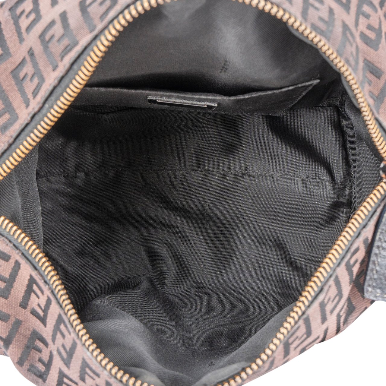Fendi Fendi FF Monogram Zucca Handbag Zwart