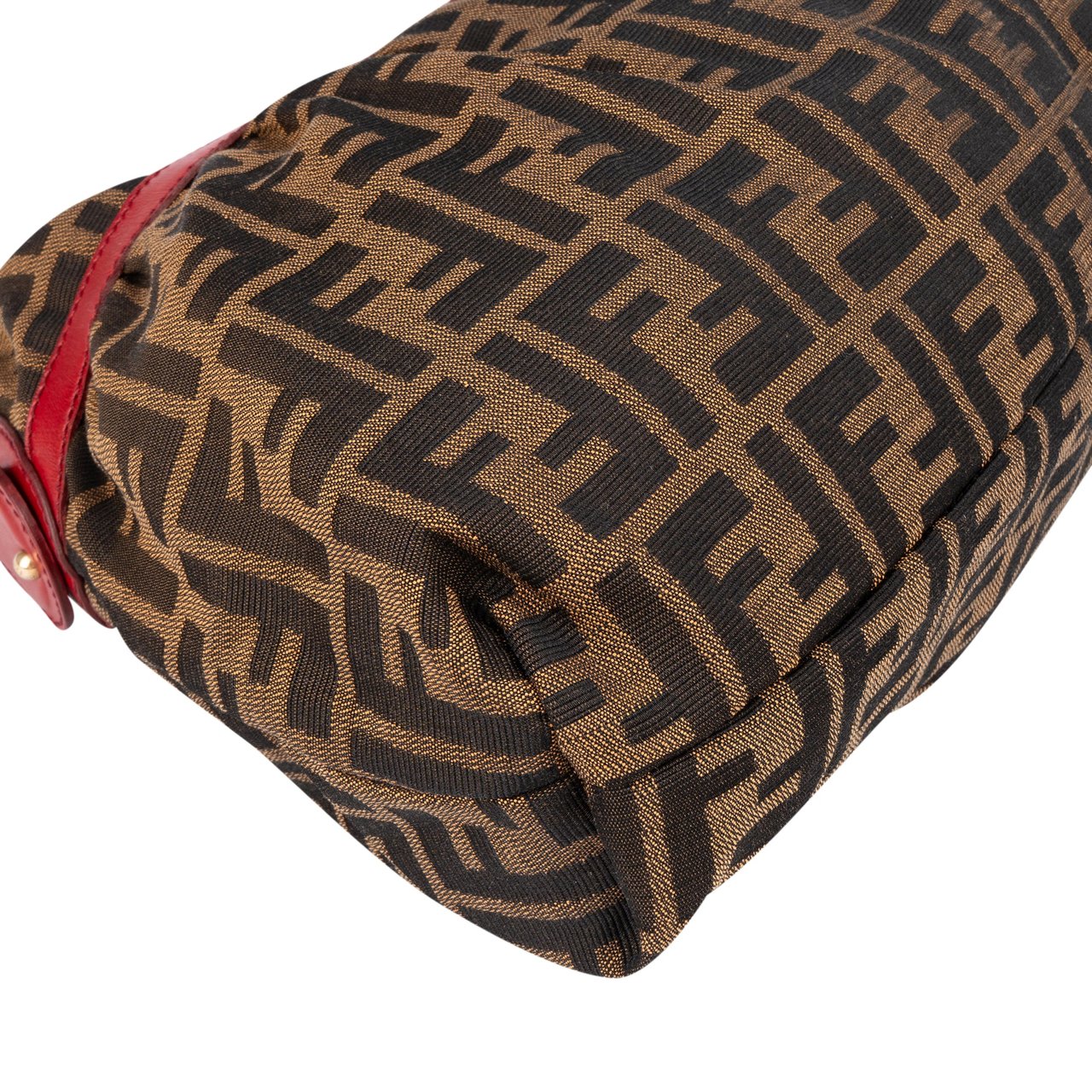 Fendi Fendi FF Monogram Zucca Chef Handbag Bruin