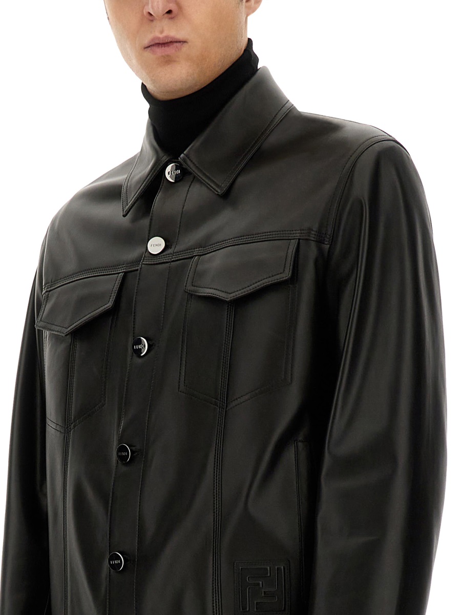 Fendi BLOUSON JACKET Zwart