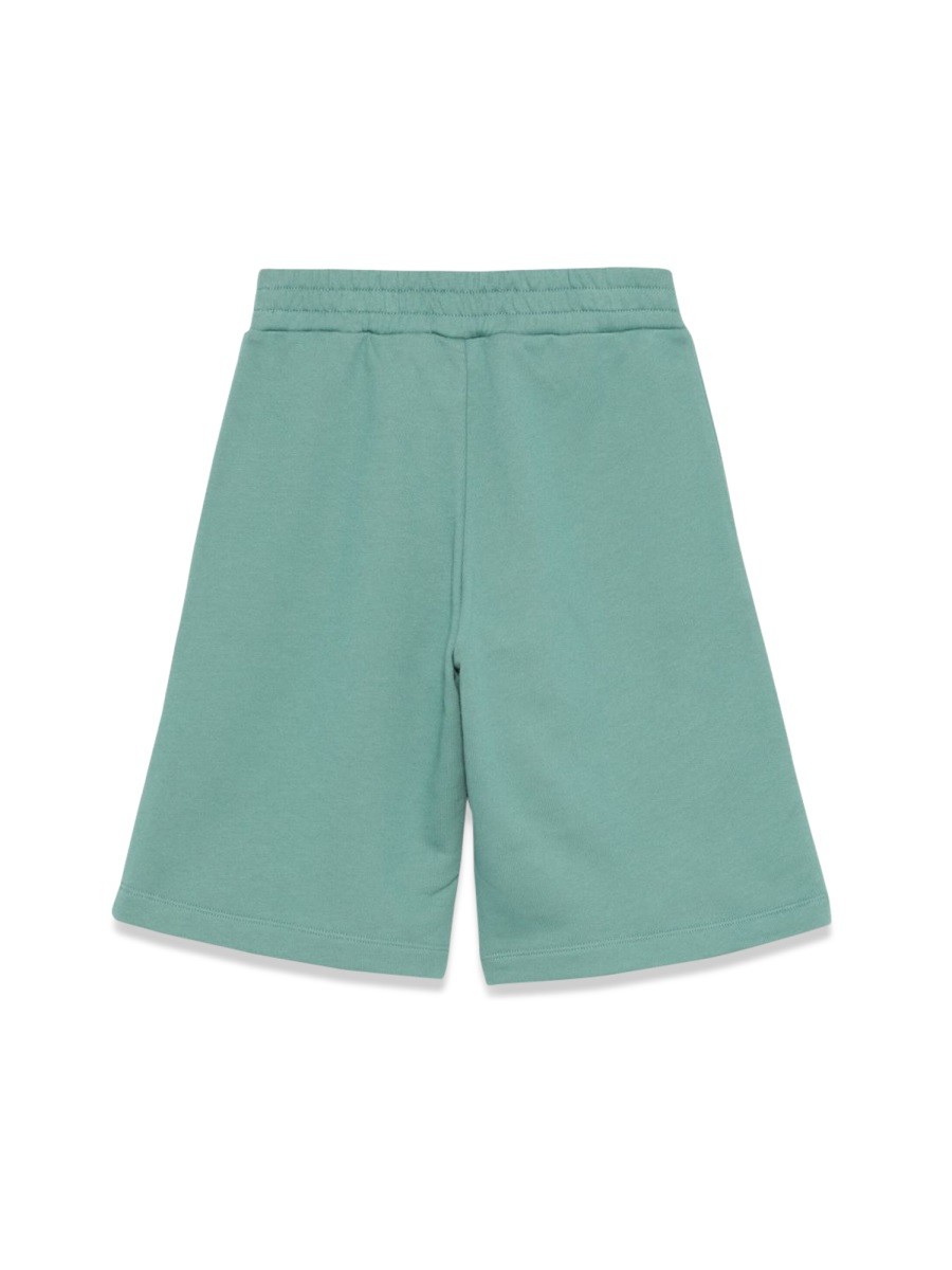 Fendi FLEECE BERMUDA SHORTS Groen