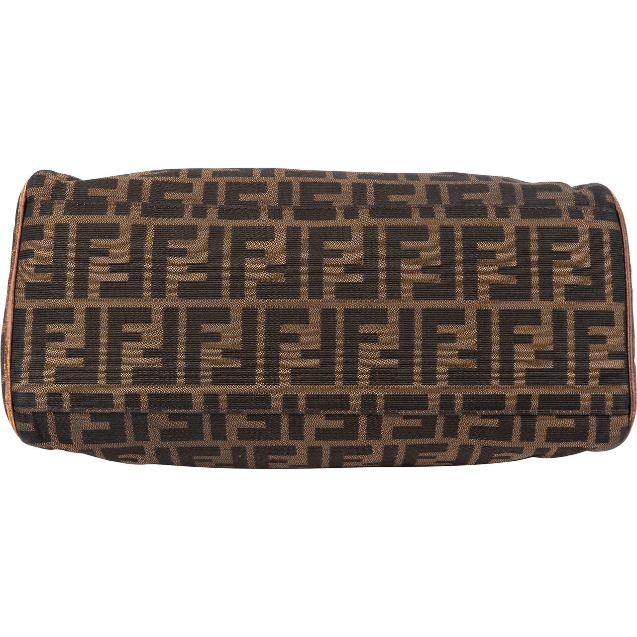 Fendi Fendi FF Monogram Piccola Handbag Bruin