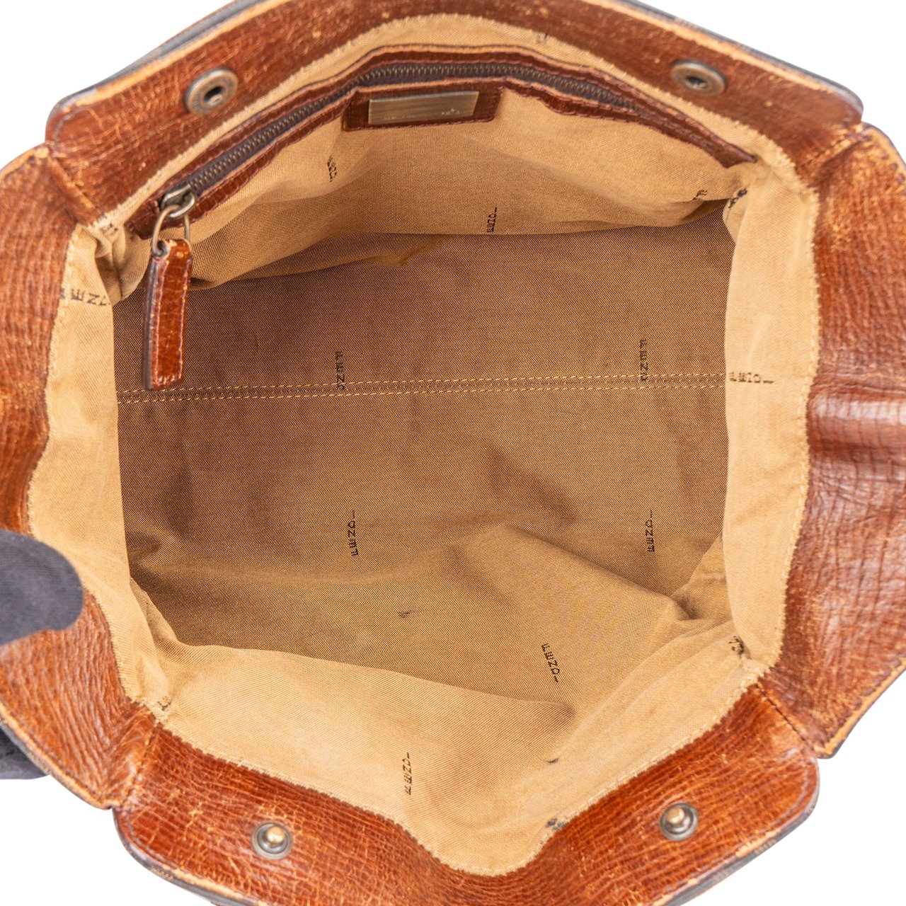 Fendi Fendi FF Monogram Piccola Handbag Bruin