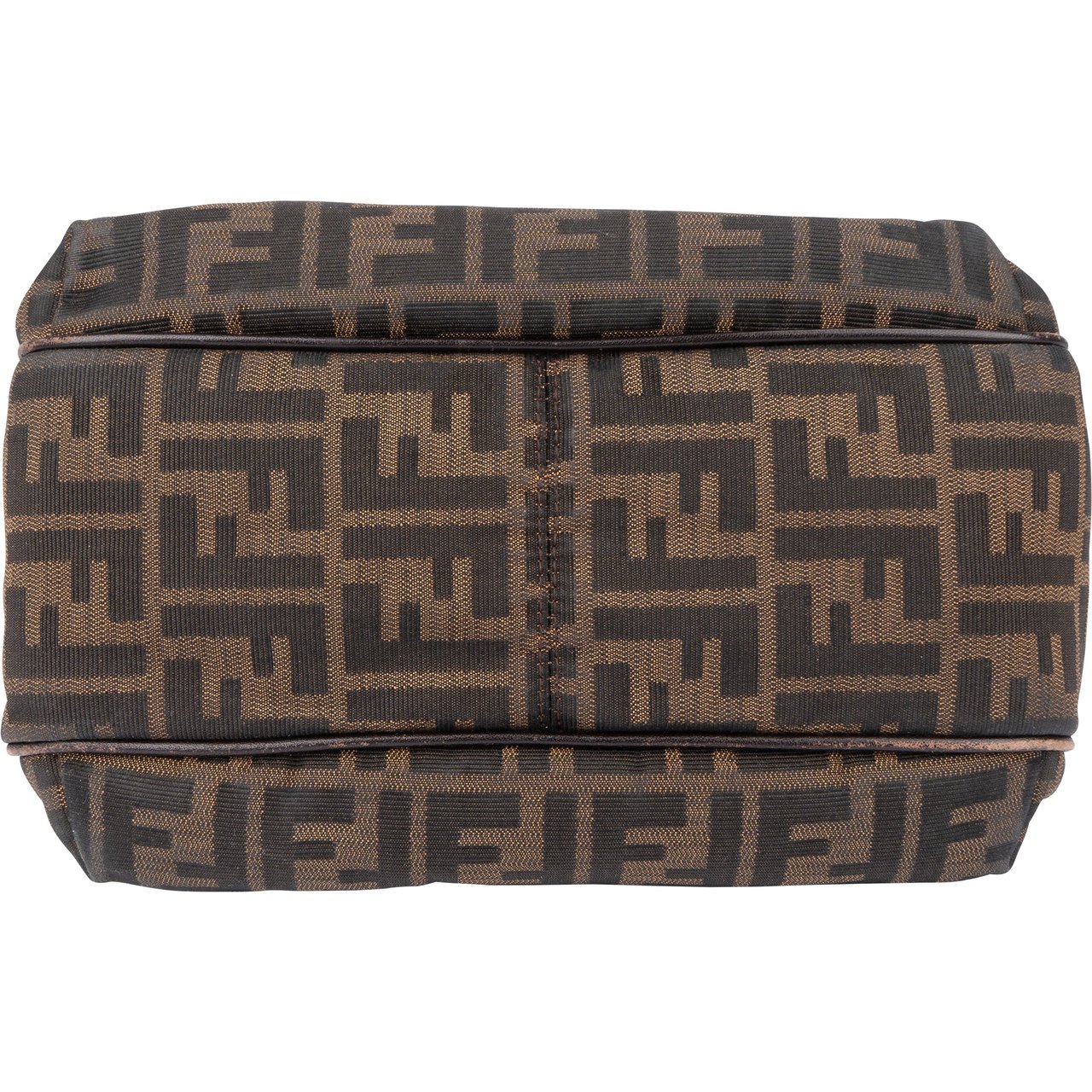 Fendi Fendi FF Monogram Zucca Handbag Bruin