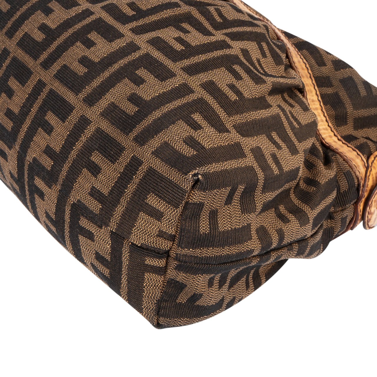 Fendi Fendi FF Monogram Chef Handbag Bruin