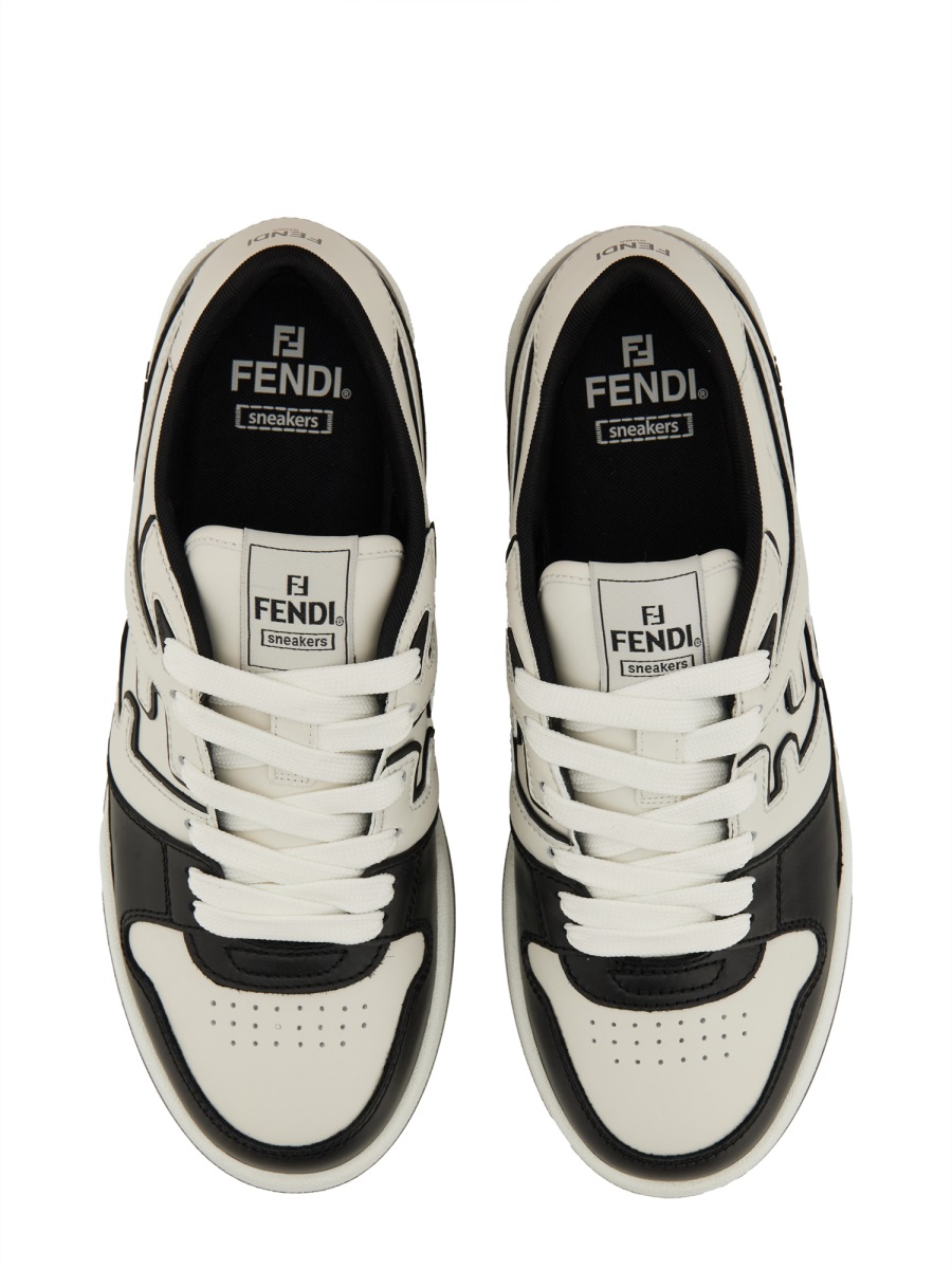 Fendi "MATCH" SNEAKER Wit