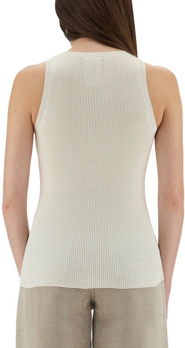 Fendi TANK TOP WITH LOGO Wit