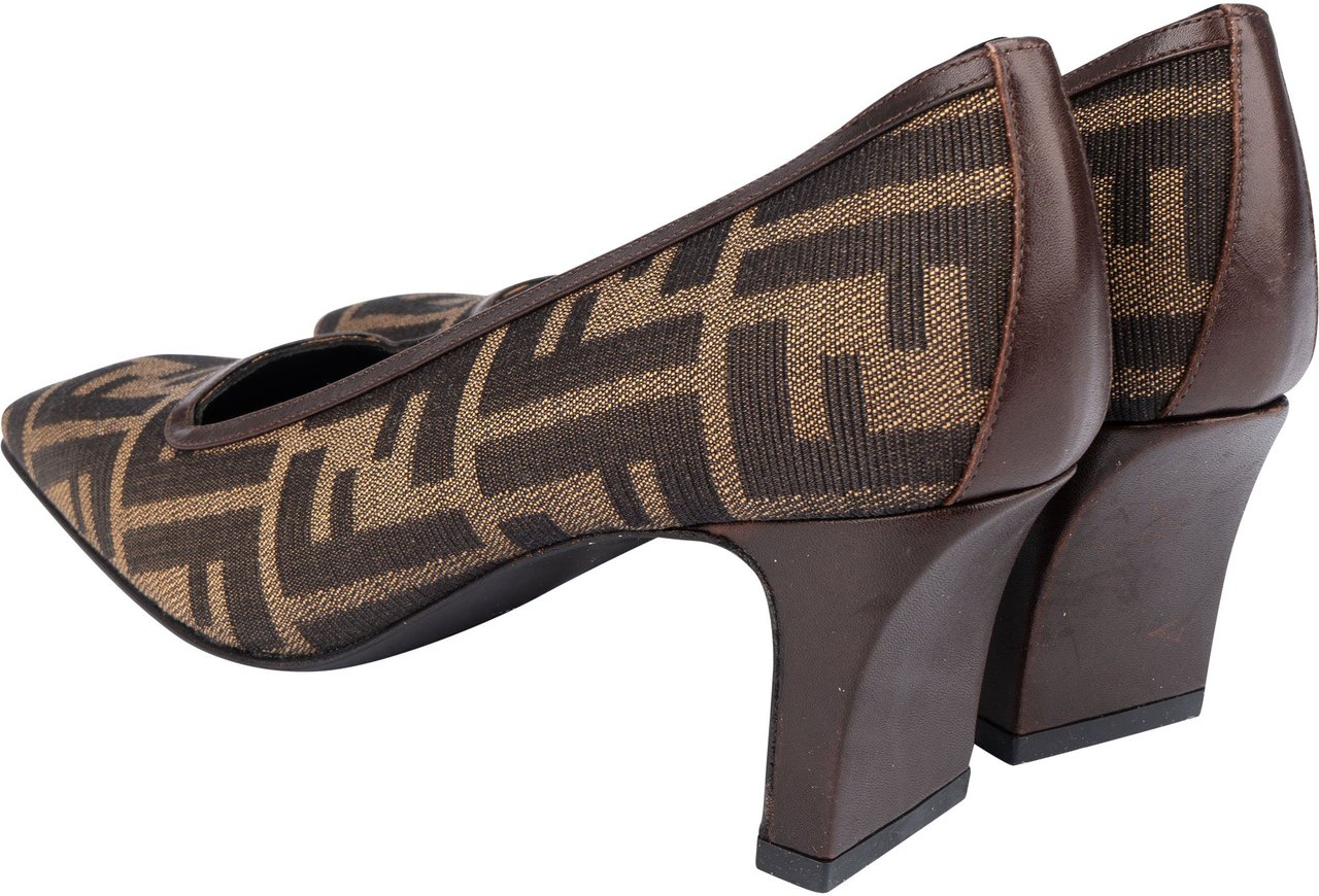 Fendi Fendi FF Monogram Heels (35) Divers