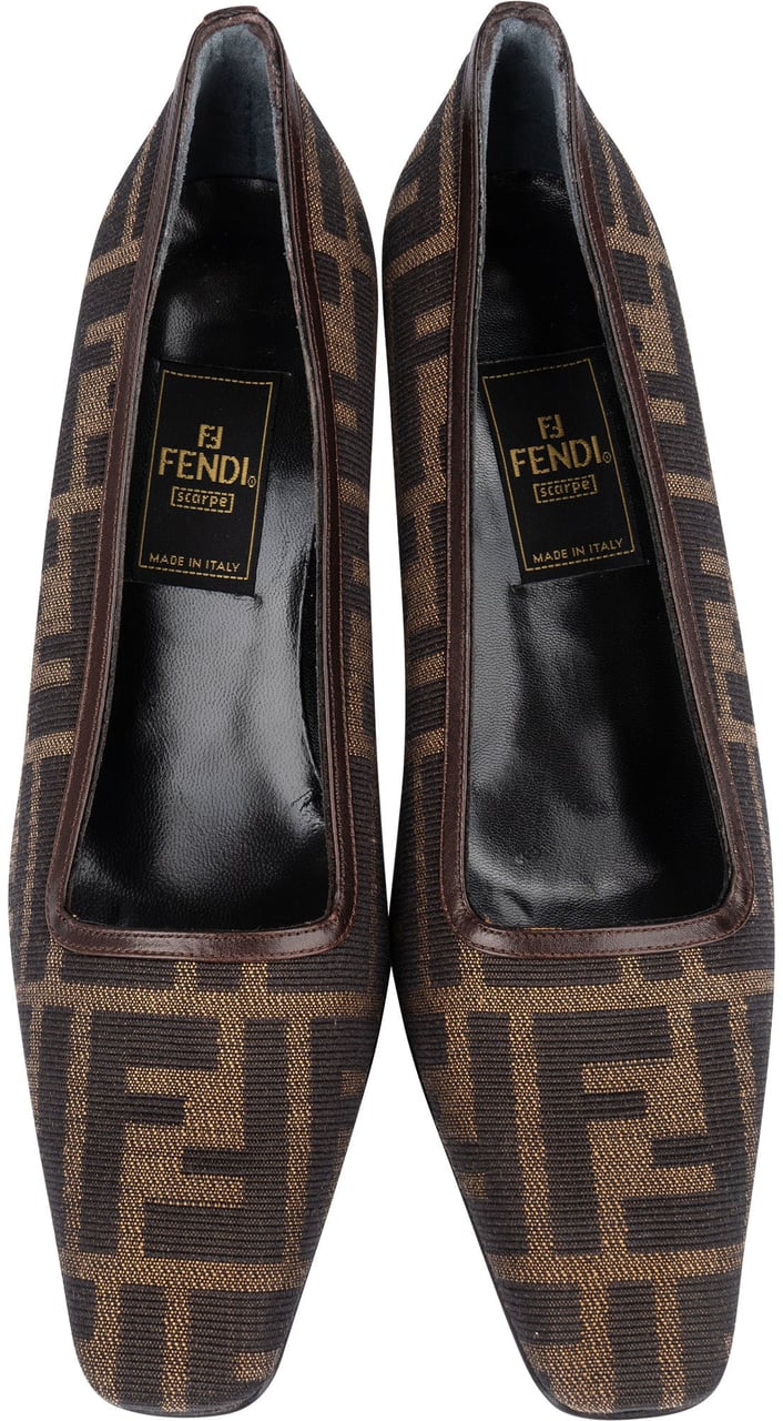Fendi Fendi FF Monogram Heels (35) Divers