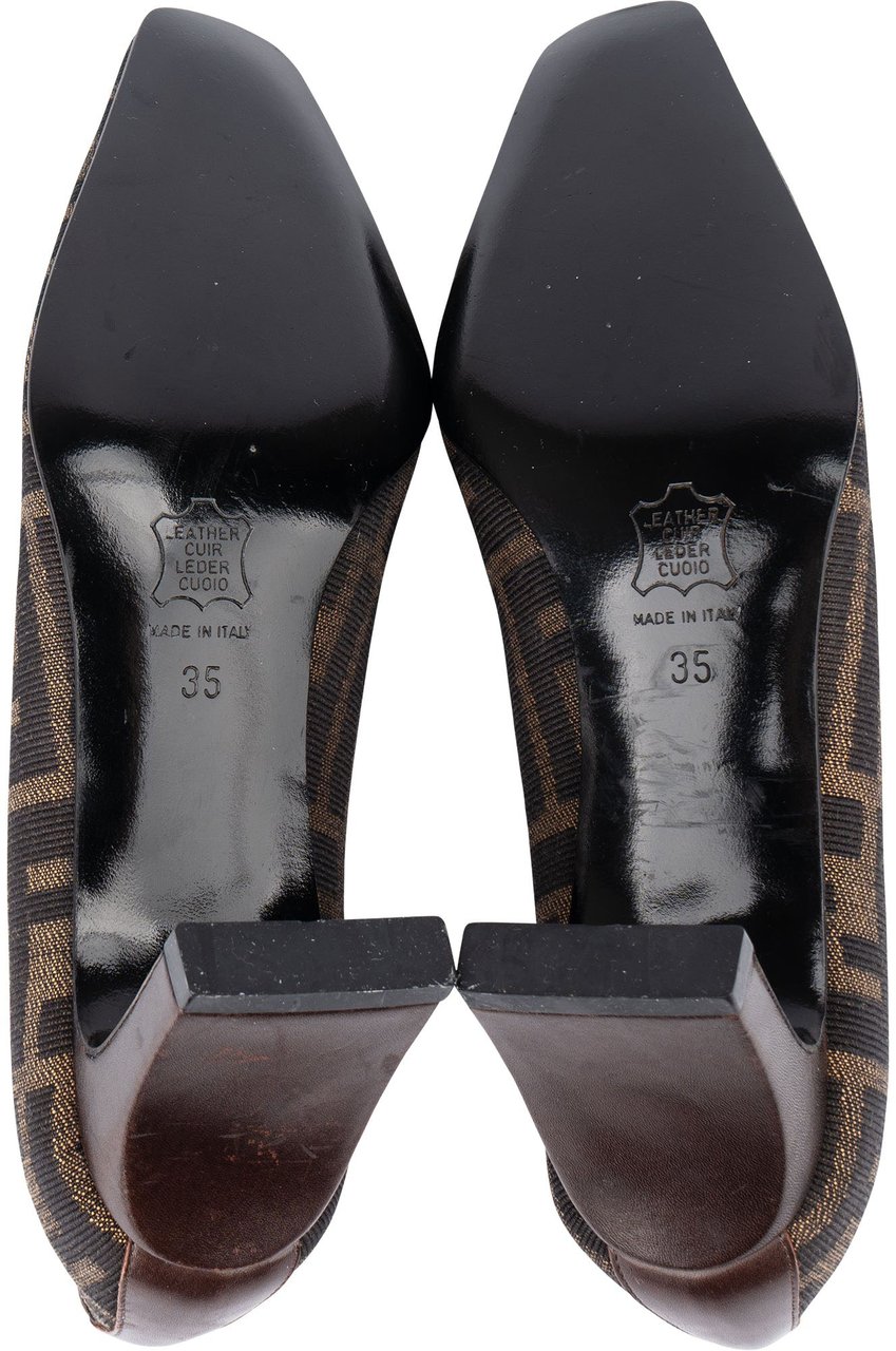 Fendi Fendi FF Monogram Heels (35) Divers