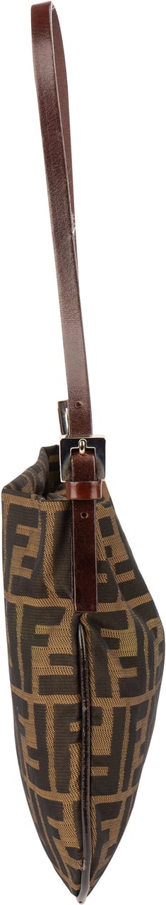 Fendi Fendi FF Monogram Zucca Handbag Bruin